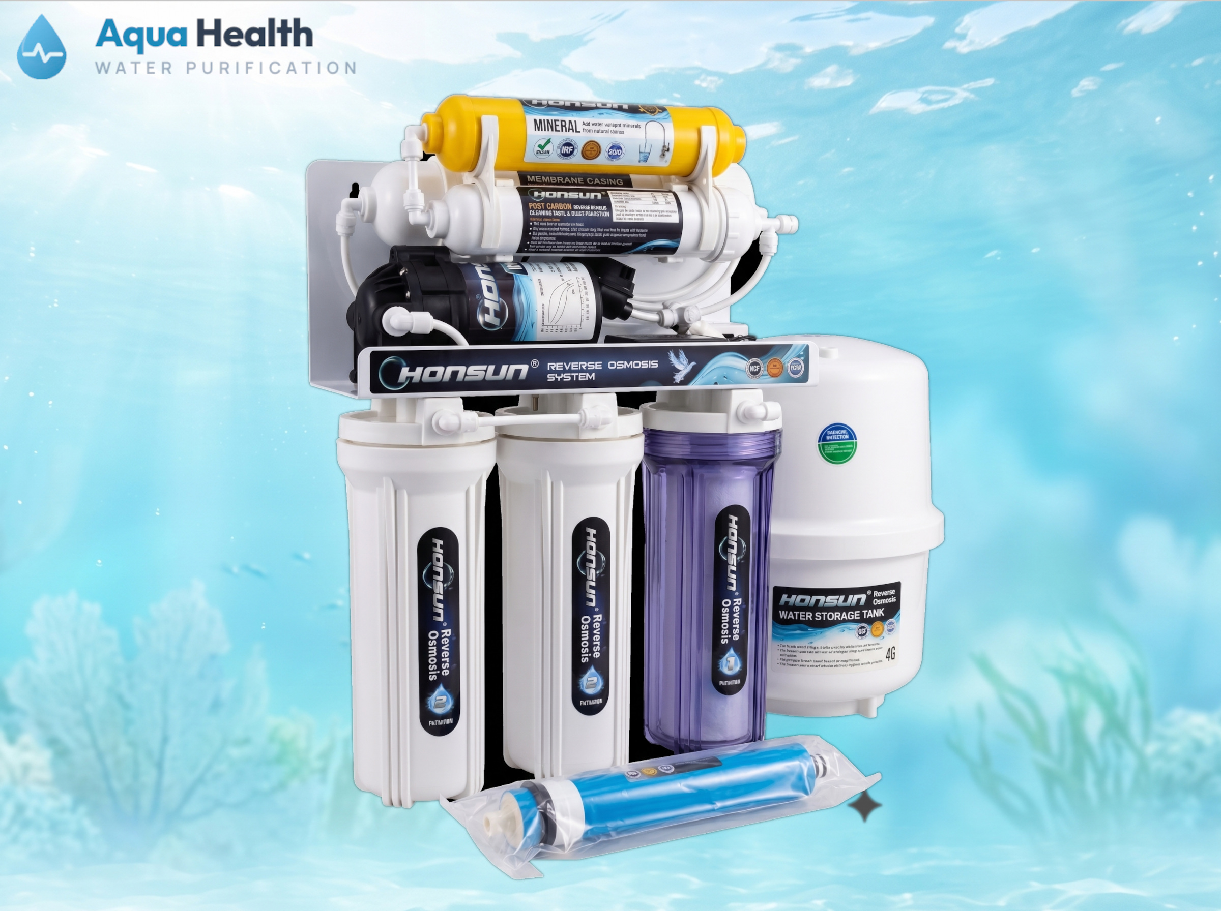 Honsun 6 Stage Reverse Osmosis Water Purifier