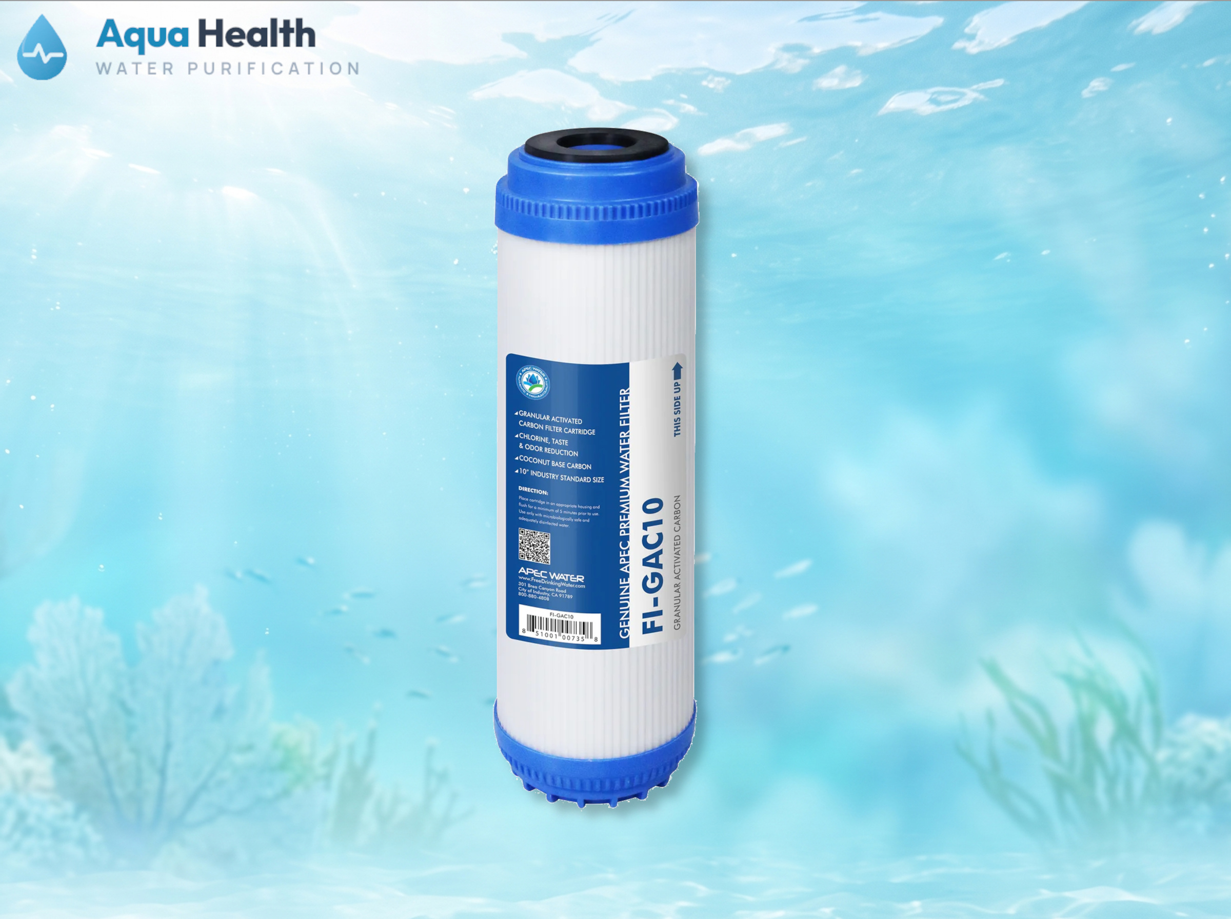 AquaHealth Granular Activated Carbon (GAC)