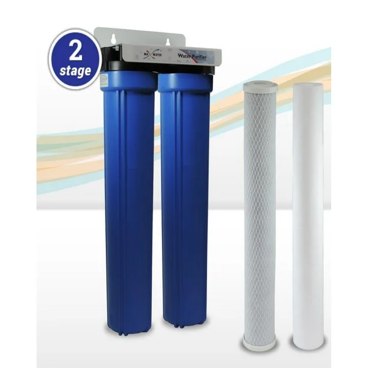 Two Stage Water Filtration System 10"